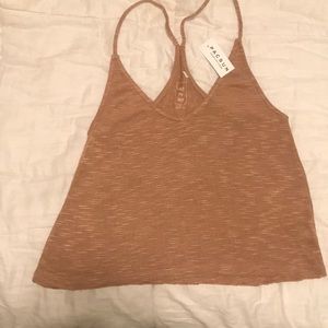 Tan tank top